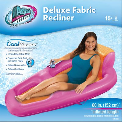 aqua leisure floating lounge chair