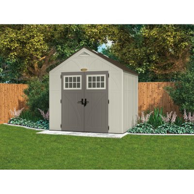 Suncast 378 Cu. Ft. Tremont 8' X 7' Storage Shed - Sam's Club