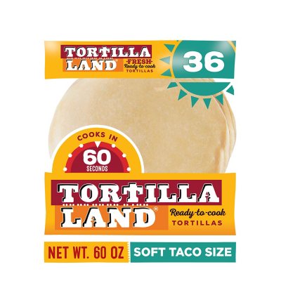 Tortilla Land Uncooked 8