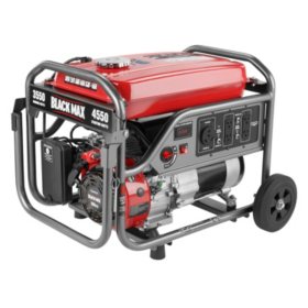 Black Max 3,550W / 4,375W Portable Gas Powered Generator - Sam's Club