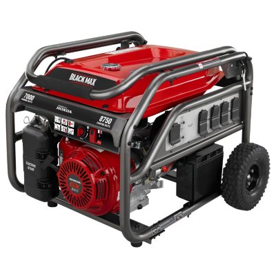 Black Max 7,000   8,750 Watt Electric Start Gas Generator (powered By 