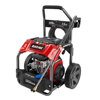 Black Max BM80320X 3,200 PSI Extended-Run Gas Pressure Washer (Powered by Honda)