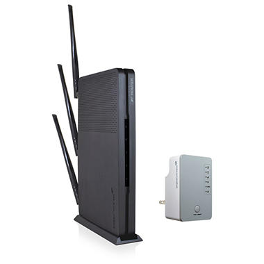 Amped Wireless Ultra Fast Wi-Fi Router + Range Extender Bundle