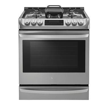LG LSG4513ST 6.3 cu. ft. Gas Slide-in Range with ProBake Convection and EasyClean