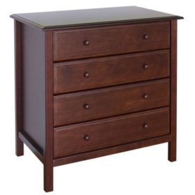 DaVinci Jayden 4-Drawer Dresser, Espresso - Sam's Club