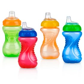 Nuby Soft Spout Easy Grip Sippy Cup - Boys - 4 pk. - Sam's Club