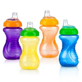 Nuby Soft Spout Easy Grip Sippy Cup - 4 pk. - Sam's Club