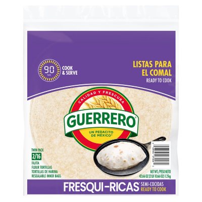 Guerrero Fresqui-Ricas Fajita Flour Tortillas (32 ct.) - Sam's Club