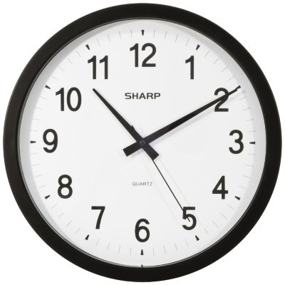 Sharp Analog Wall Clock - Sam's Club