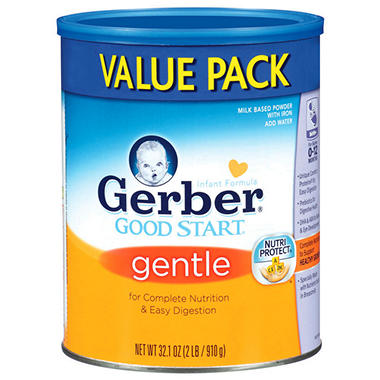 Gerber - Good Start Gentle Infant Formula, 32.1 oz. - 1 pk ...