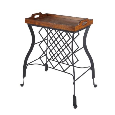 Hawthorne Console Table and Wine Rack - Sam's Club