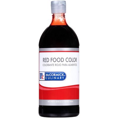 McCormick Culinary Red Food Color 32 oz Sam39s Club