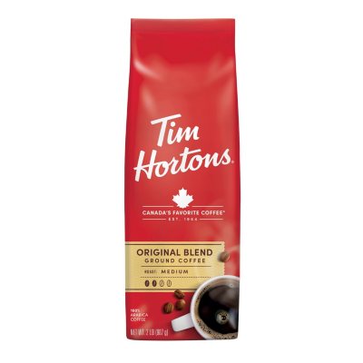 Tim Hortons Original Blend Ground Coffee, Medium Roast (32 Oz.) - Sam's 