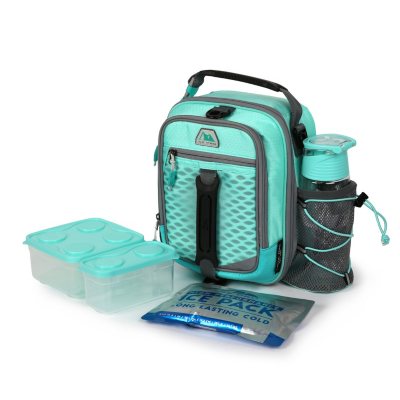 arctic zone dual compartment lunch bag