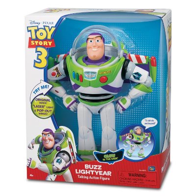 toy story holiday hero talking buzz lightyear to the rescue figure