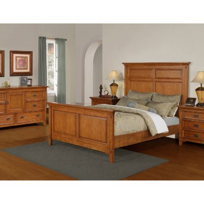 Canyon 4 Piece Mission Bedroom Set - King - Sam's Club