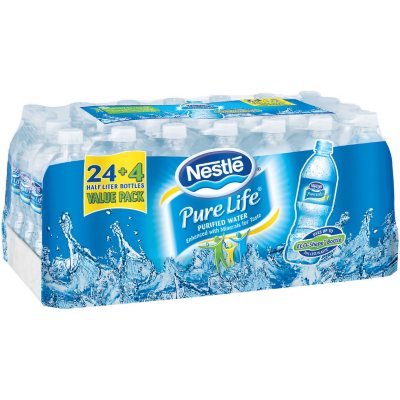 Nestle Pure Life Purified Water (16.9 oz., bottles, 28 pk.) - Sam's Club