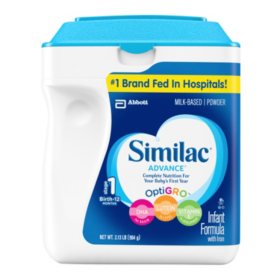 Similac Advance Infant Formula with Iron, Stage 1 (34.8 oz.) - Sam's Club