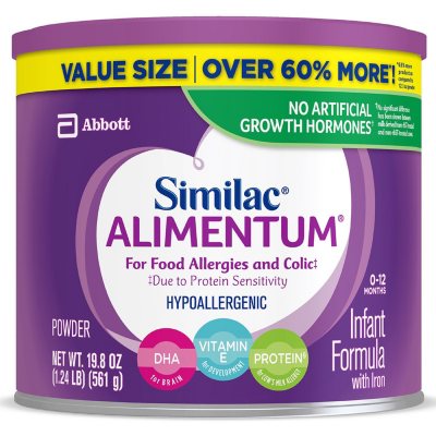 Similac Alimentum Hypoallergenic Baby Formula for Food Allergies and ...