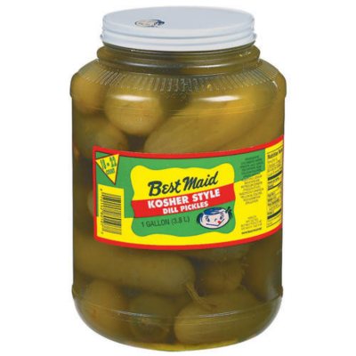 Best Maid Kosher Dill Pickles - 1gal Plastic Jar - Sam's Club