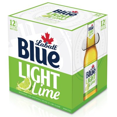 xoffline-Labatt Blue Light Lime Beer (12 fl. oz. bottle, 12 pk.) - Sam ...