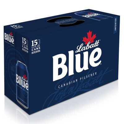 Labatt Blue Beer (12 Fl. Oz. Can, 15 Pk.) - Sam's Club