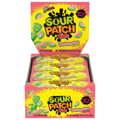 SOUR PATCH KIDS Watermelon Soft Chewy Candy (2 oz., 24 pk.) - Sam's Club