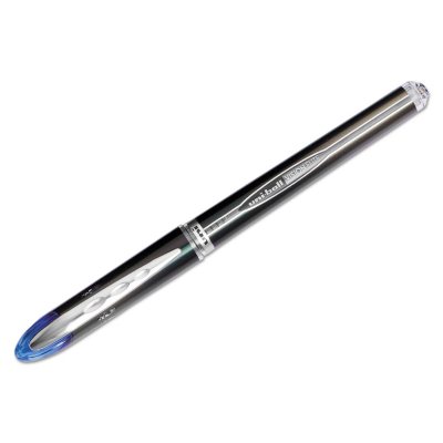 uni-ball Vision Elite Roller Ball Stick Waterproof Pen, Blue Ink (Super ...