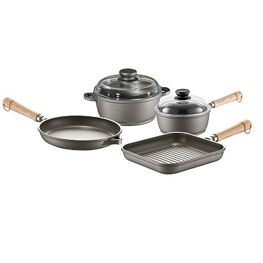 6-Piece Tradition Cookware Pan Set with Non-Stick Coating