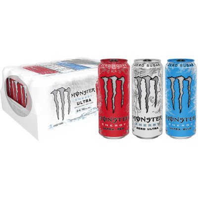 Monster Energy Ultra Variety Pack (16oz / 24pk) - Sam's Club