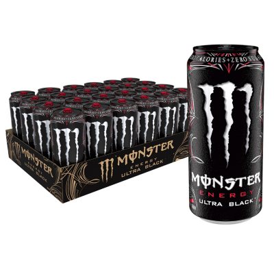 Monster Ultra Black (16oz / 24pk) - Sam's Club