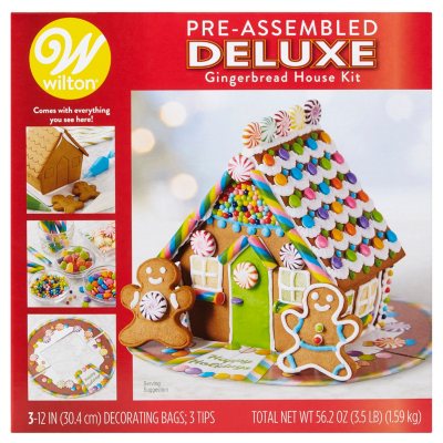 pre assembled gingerbread houses        <h3 class=