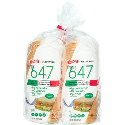 Schmidt Old Tyme 647 Italian Bread (18oz / 2pk) - Sam's Club