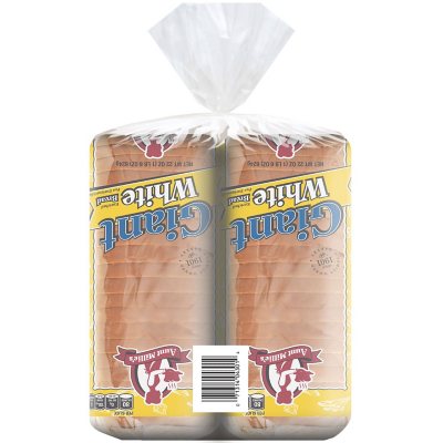 Aunt Millie's Giant White Bread (24oz / 2pk) - Sam's Club