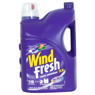 WindFresh Liquid Laundry Detergent Tropical - 110 Loads - Sam's Club