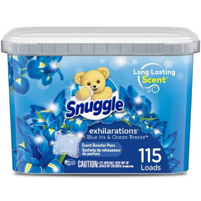 Snuggle Scent Boosters, Blue Iris Bliss (115 Ct.) - Sam's Club