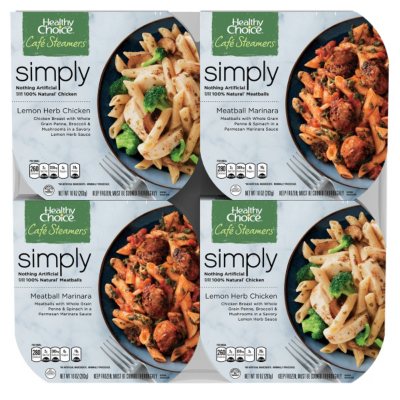 Healthy Choice Simply Cafe Steamers (10 oz., 4 pk.) - Sam ...