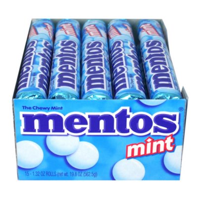 Mentos Mint (1.32 oz., 15 ct.) - Sam's Club