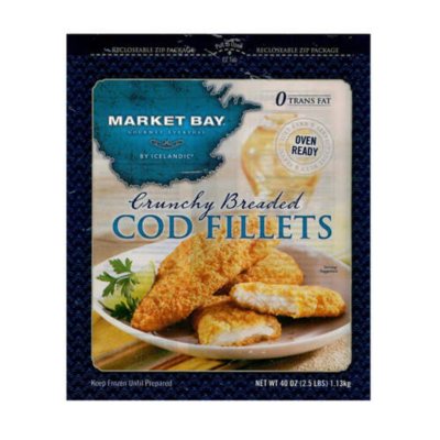 Market Bay® Crunchy Cod Fillets - 40oz - Sam's Club