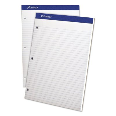 Ampad Evidence Pad - Dual College/Med Ruled - 8 1/2