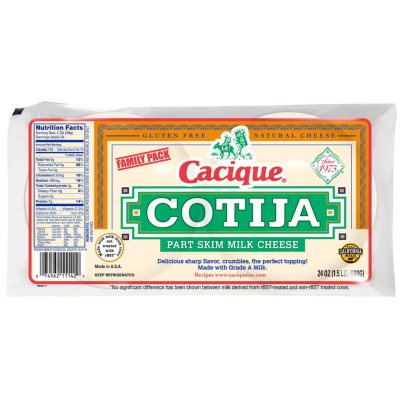 Cacique Cotija Part Skim Milk Cheese (24 Oz., 2 Pk.) - Sam's Club