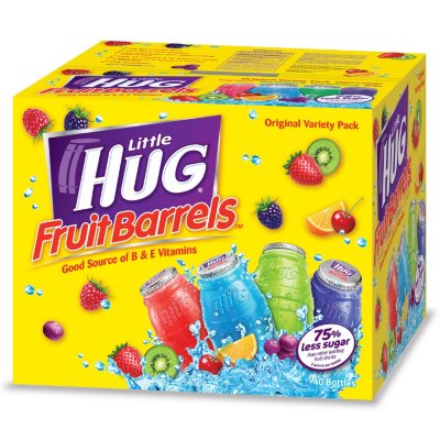 Little Hug Assorted Fruit Drinks - 40/8 oz. - Sam's Club