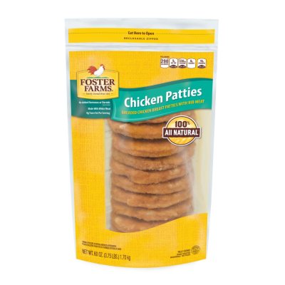 Foster Farms Breaded Chicken Patties