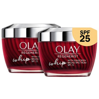 Olay Regenerist Whip Face Moisturizer, Primer and SPF 25