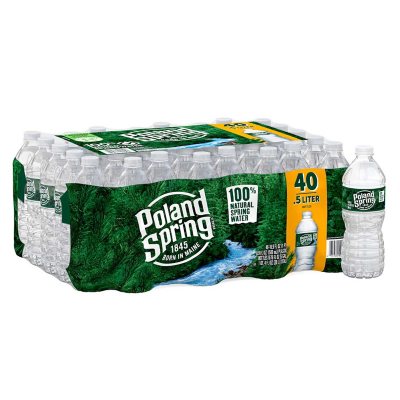 Poland Spring 100% Natural Spring Water (16.9 oz., 40 pk.) - Sam's Club