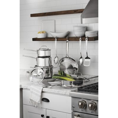 Emeril 12-Piece Stainless Steel Cookware Set 