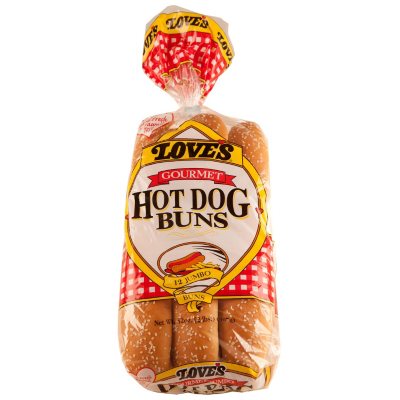 Love's Gourmet Hot Dog Buns (32 oz., 12 pk.) - Sam's Club