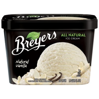 Breyers® All Natural Ice Cream - 1.75 quarts - Sam's Club