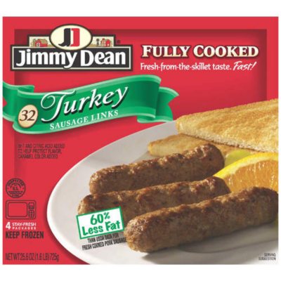 Jimmy Dean® Turkey Sausage Links - 32ct - Sam's Club