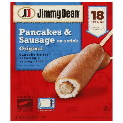 Jimmy Dean Pancakes & Sausage on a Stick